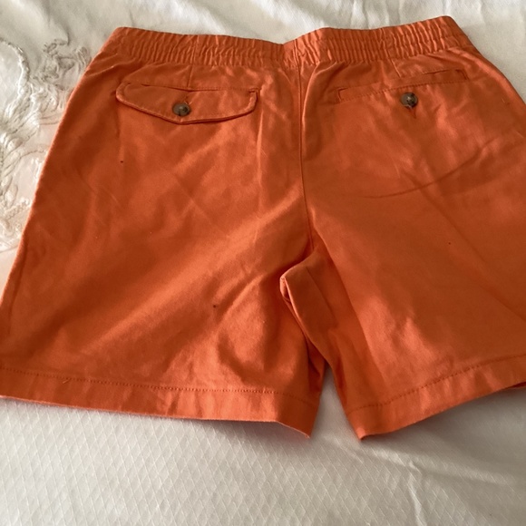 Polo Ralph Lauren boys orange size 14 dock style excellent condition shorts - Picture 9 of 11